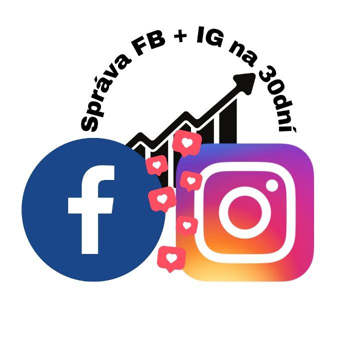 Mesačná správa sociálnych sietí IG a FB - PROFI foto 1