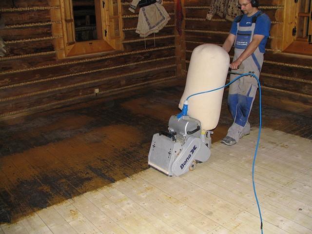 Brúsenie drevených parkiet a lakovanie foto 1