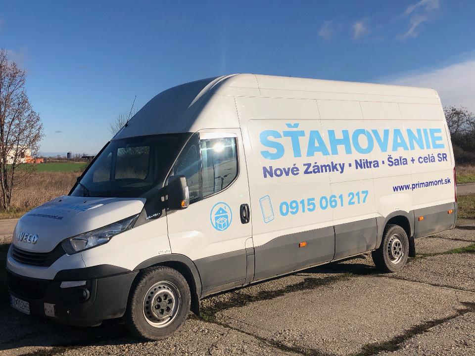 Sťahovanie, vypratávanie Nové Zámky, Nitra, Šaľa-0