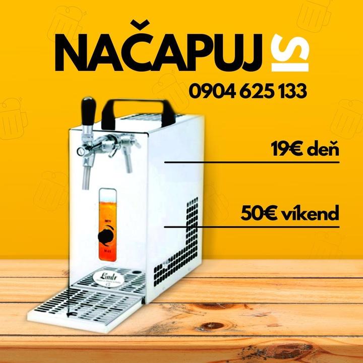 Prenájom prenosného výčapu NAPCAPUJ_SI