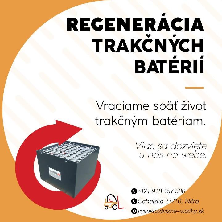 Regenerácia trakčných batérií