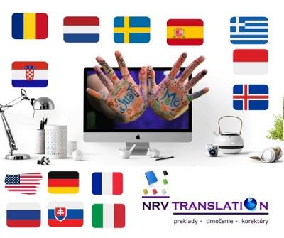NRV Translation - preklady a tlmočenie
